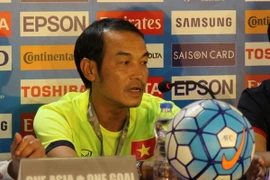 U16 Việt Nam dưới tay ông Đinh Thế Nam đang cho thấy những sự tiến bộ đáng kinh ngạc. (Ảnh: VFF)