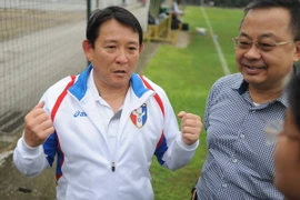 Ông Chen tỏ ra quyết tâm trước thềm cuộc đối đầu với Việt Nam ngày mai. (Ảnh: Đỗ Đen/Vietnam+)