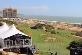 Một góc sân golf Hồ Tràm. (Ảnh: PV/Vietnam+)