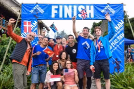Hình ảnh từ cuộc đua Vietnam Mountain Marathon 2015. (Ảnh: Ban tổ chức cung cấp)