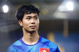 Phượng tỏ ra khá vui vẻ trong ngày trở lại Việt Nam. (Ảnh: Minh Chiến/Vietnam+)