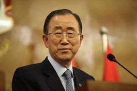Tổng thư ký Ban Ki-moon. (Nguồn: AFP/TTXVN)
