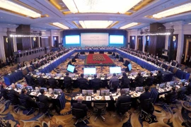 Các đại biểu thảo luận tại hội nghị. (Nguồn: AFP/TTXVN)