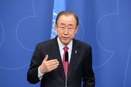 Tổng Thư ký Liên hợp quốc Ban Ki-moon. (Nguồn: AFP/TTXVN)