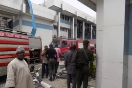 Hiện trường vụ nổ. (Nguồn: vanguardngr.com)