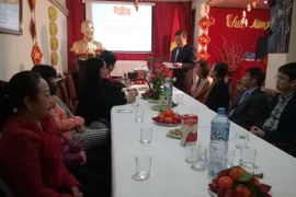 Quang cảnh buổi lễ. (Ảnh: Thanh Bình/Vietnam+)