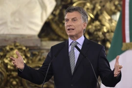 Tổng thống Argentina Mauricio Macri. (Nguồn: AFP/TTXVN)