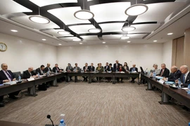 Đàm phán hòa bình Syria diễn ra tại Geneva ngày 14/3. (Nguồn: AFP/TTXVN)