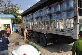 Hiện trường vụ tai nạn. (Ảnh: Trường Giang/Vietnam+)