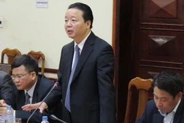 Bộ trưởng Trần Hồng Hà. (Ảnh: Võ Dung/TTXVN)