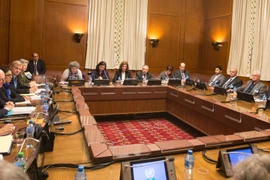 Quang cảnh cuộc đàm phán. (Nguồn: THX/TTXVN)