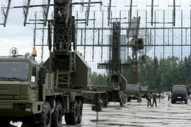 Hệ thống radar của Nga được trưng bày tại một cuộc triển lãm. (Ảnh minh họa. Nguồn: AFP/TTXVN)