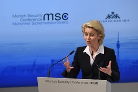 Bộ trưởng Ursula von der Leyen. (Nguồn: AFP/TTXVN)
