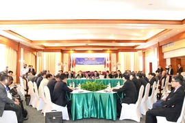 Một hội thảo hợp tác thúc đẩy tam giác phát triển CLV. (Ảnh minh họa. Phạm Kiên/TTXVN)