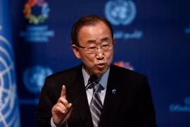 Tổng thư ký Ban Ki-moon. (Nguồn: EPA/TTXVN)