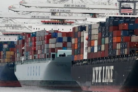 Cảng Oakland, Mỹ. (Nguồn: Getty images)