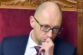Thủ tướng Ukraine Arseniy Yatsenyuk. (Nguồn: AFP/TTXVN)