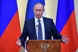 Tổng thống Vladimir Putin. (Nguồn: AFP/TTXVN)