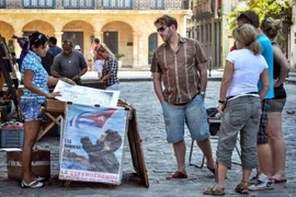 Khách du lịch tại La Habana. (Nguồn: AFP)