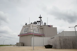 Hệ thống phòng thủ tên lửa của Mỹ (AAMDS) ở căn cứ Deveselu, cách thủ đô Bucharest của Romania 180km về phía nam ngày 12/5. (Nguồn: EPA/TTXVN)