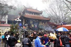 Đền Bà chúc kho. (Ảnh: Quý Trung/TTXVN)