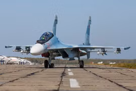 Máy bay tiêm kích Su-30SM. (Nguồn: theaviationist.com)