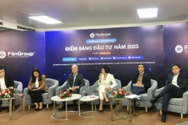 Tọa đàm “Điểm sáng Đầu tư 2023 - FiinGroup Invest Summit," ngày 15/2. (Ảnh: Vietnam+)