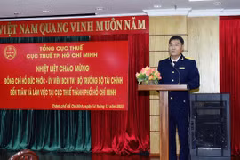Cục trưởng Cục Thuế Thành phố Nguyễn Nam Bình. (Ảnh: Vietnam+)