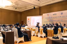 Hội nghị Thượng đỉnh Kinh doanh Việt Nam-Hoa Kỳ lần thứ 6. (Ảnh: Vietnam+)