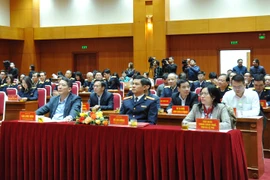 Hội nghị Tổng kết công tác Thuế năm 2023-Triển khai nhiệm vụ công tác năm 2024 của Tổng cục Thuế, ngày 21/12. (Ảnh: Vietnam+)