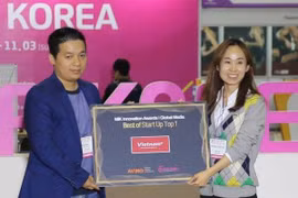 VietnamPlus trao giải cho startup xuất sắc tại hội chợ G-Fair 2019