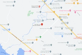 Khu vực nơi xảy ra vụ tai nạn. (Nguồn: Google Maps)