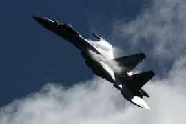 Máy bay chiến đấu thế hệ mới Su-35 của Nga. (Nguồn: TASS)