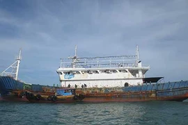 Tàu vỏ sắt. (Nguồn: VTC)