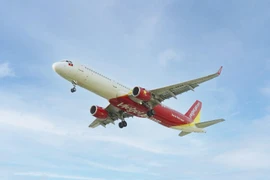 Vietjet Air mở đồng loạt 5 đường bay tới Phú Quốc. (Ảnh: CTV/Vietnam+)