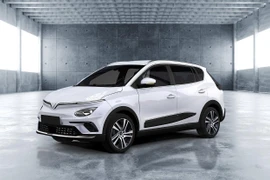 Một mẫu xe ôtô điện chạy pin của Vinfast. (Ảnh: Vinfast cung cấp)