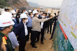 Ngành Giao thông Vận tải quyết liệt đẩy nhanh tiến độ các dự án giao thông trọng điểm nhằm thúc đẩy phát triển kinh tế-xã hội. (Ảnh: Đức Phương/TTXVN)