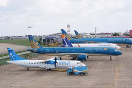 Vietnam Airlines Group khôi phục gần như hoàn toàn mạng bay nội địa sau ngày 20/10. (Ảnh: CTV/Vietnam+)