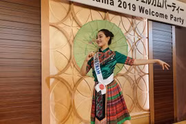 Miss International 2019: Tường San thể hiện tài năng vũ đạo