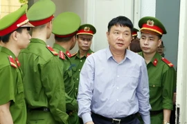 Bị cáo Đinh La Thăng. (Ảnh: TTXVN)