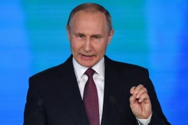 Tổng thống Nga Vladimir Putin. (Nguồn: AFP/TTXVN)