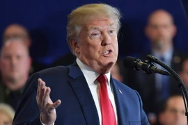 Tổng thống Mỹ Donald Trump. (Nguồn: AFP/TTXVN)
