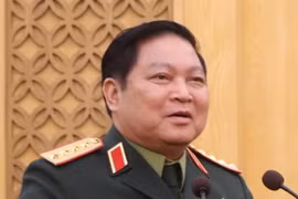 Đại tướng Ngô Xuân Lịch. ( Ảnh: Ninh Đức Phương/TTXVN)