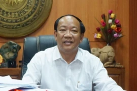 Ông Đinh Văn Thu, Chủ tịch UBND tỉnh Quảng Nam. (Ảnh: Nguyễn Sơn/TTXVN)