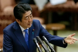Thủ tướng Nhật Bản Shinzo Abe. (Nguồn: EPA/TTXVN)