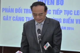 Hội Luật gia Việt Nam sẵn sàng chuẩn bị hồ sơ pháp lý về Biển Đông 