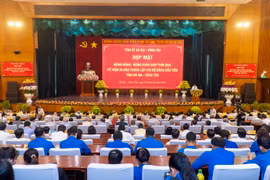 Quang cảnh buổi lễ. (Nguồn: Báo Bà Rịa-Vũng Tàu)