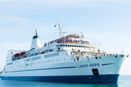 Hội chợ sách nổi Logos Hope diễn ra tại Durban (Nam Phi) từ ngày 8/5-2/6. (Nguồn: IOL)