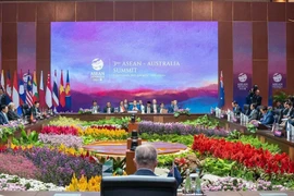 Hội nghị Cấp cao ASEAN-Australia lần thứ 3 tại Jakarta (Indonesia), tháng 9/2023. (Ảnh: Dương Giang/TTXVN)
