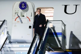 Ngoại trưởng Mỹ Antony Blinken tới Istanbul (Thổ Nhĩ Kỳ) ngày 5/1/2024, bắt đầu chuyến công du Trung Đông kéo dài khoảng một tuần. (Ảnh: AFP/TTXVN)